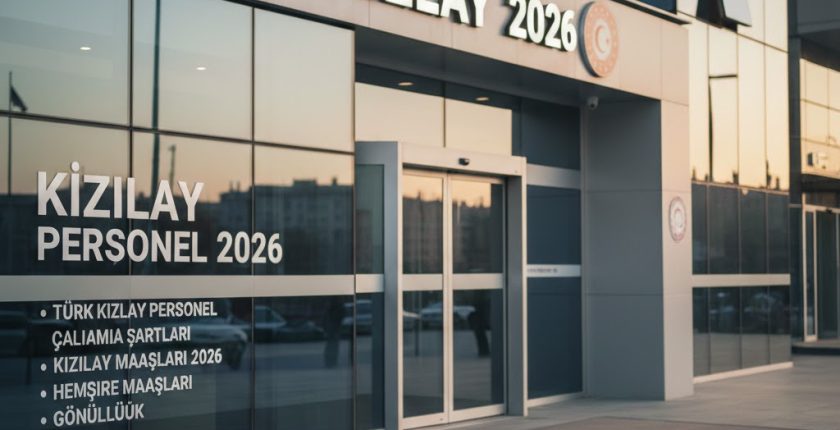 Kızılay Personel Maaşı 2026 – Türk Kızılay Personel Çalışma Şartları