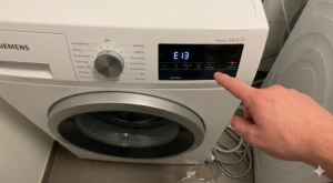 Siemens Çamaşır Makinesi E13 Hatası