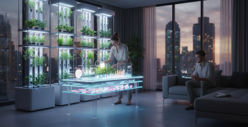 Dikey tarım ev sistemleri 2026: Apartman dairesinde kendi sebzeni yetiştirmenin maliyet tablosu