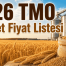 2026 TMO Market Fiyat Listesi: Buğday ve Arpa Alım-Satış Fiyatları