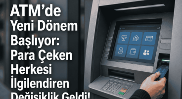 ATM’de Para Çekmede Yeni Dönem Başlıyor! Para Çeken Herkesi İlgilendiren Değişiklik