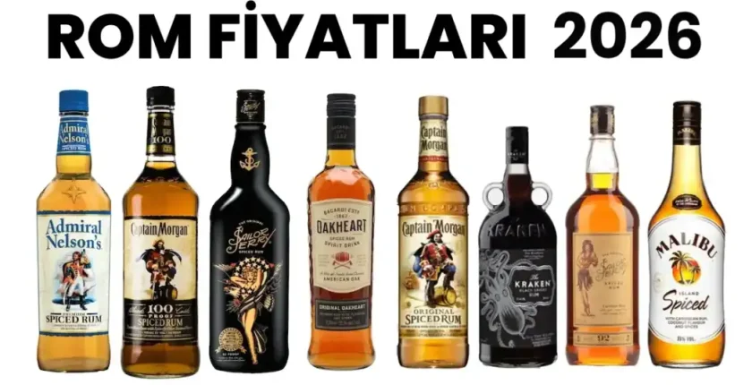 Rom Fiyatları 2026 (Captian Morgan, Havana Club, Bacardi Fiyatı)
